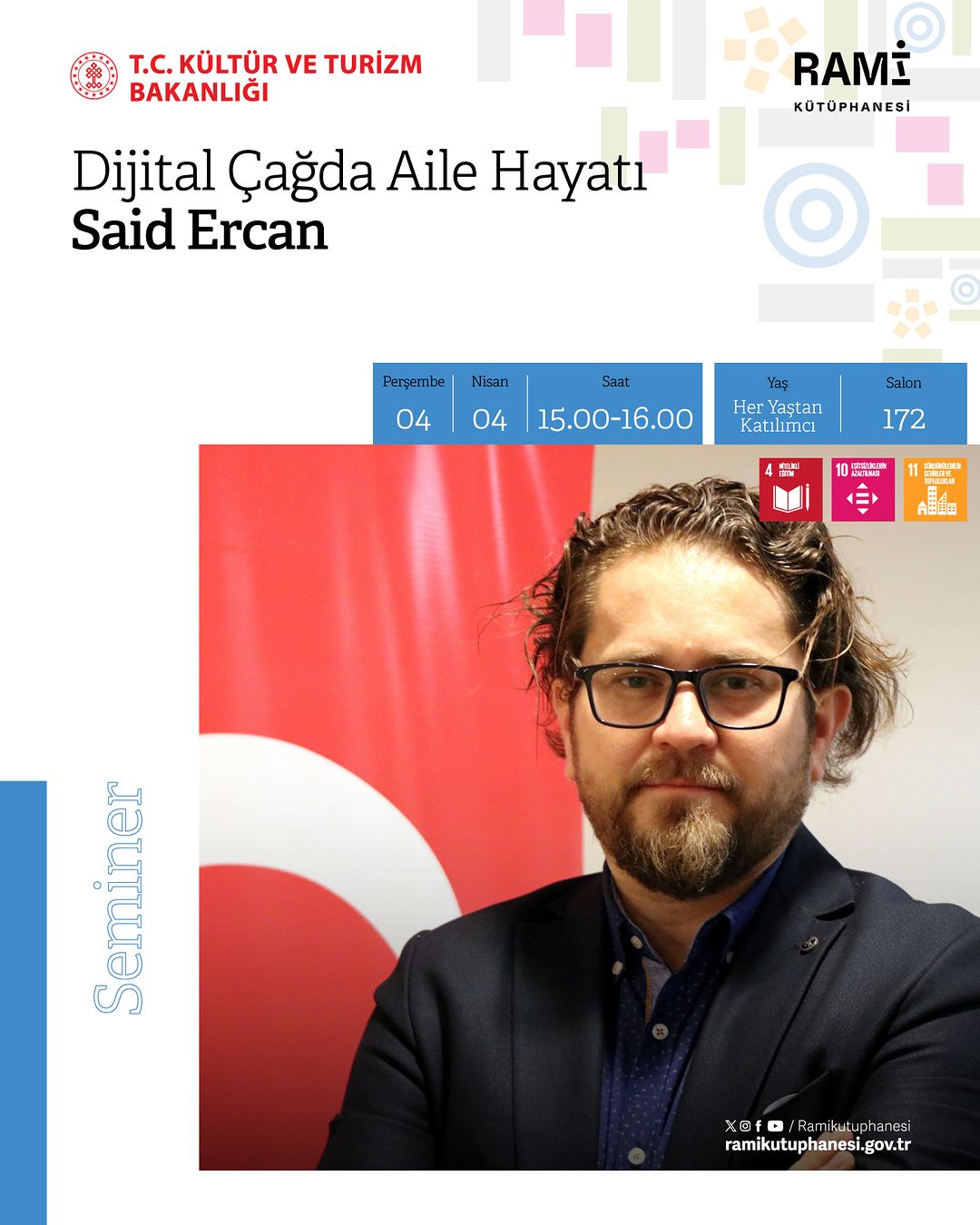 Rami Kütüphanesi - Dijital Çağda Aile Hayatı Semineri: Said Ercan