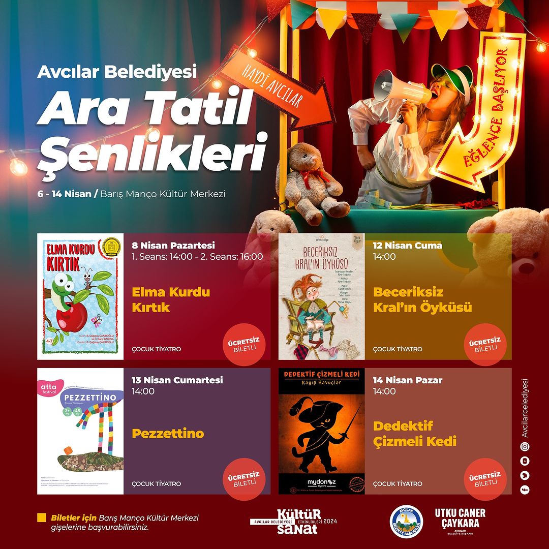 Avcılar Kültür Sanat - Ara Tatil Şenlikleri