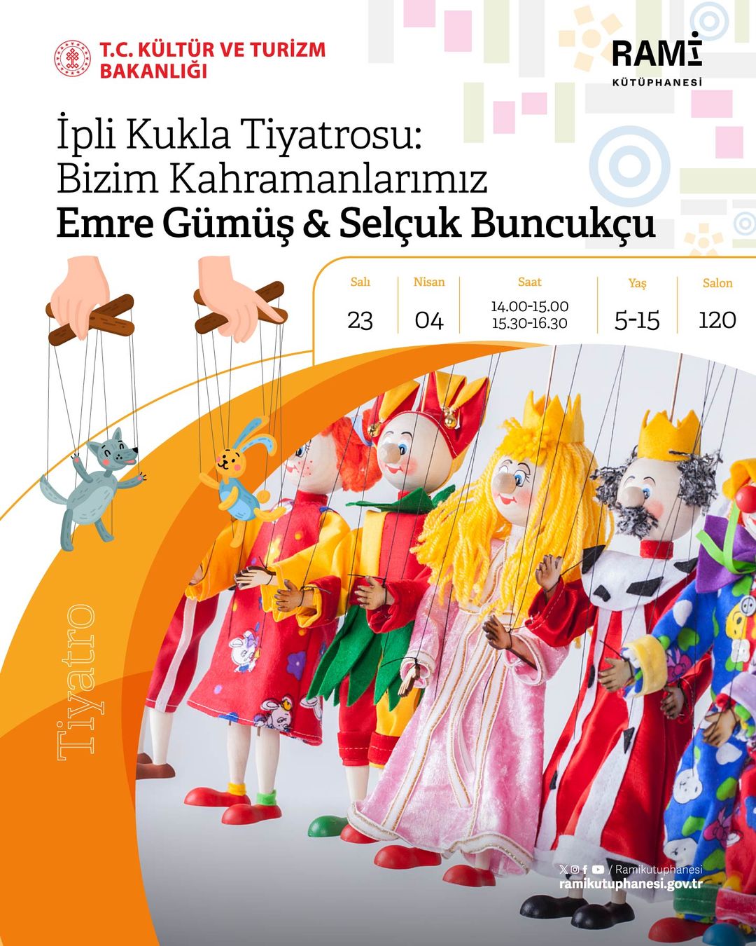 Rami Kütüphanesi - İpli Kukla Tiyatrosu: Bizim Kahramanlarımız