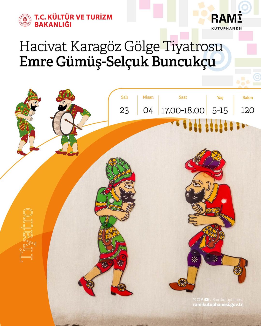 Rami Kütüphanesi - Hacivat ile Karagöz Gölge Tiyatrosu