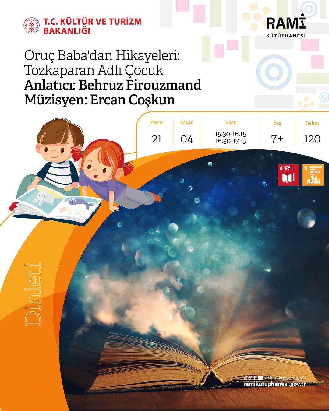 Rami Kütüphanesi - Oruç Baba'dan Hikayeler Dinletisi: Tozkoparan Adlı Çocuk 