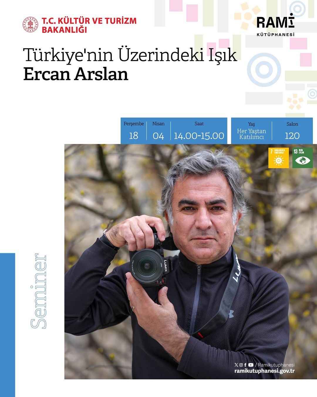 Rami Kütüphanesi - Türkiye'nin Üzerindeki Işık Semineri