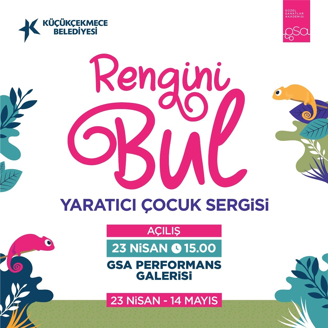 Küçükçekmece Belediyesi - "Rengini Bul" Yaratıcı Çocuk Sergisi
