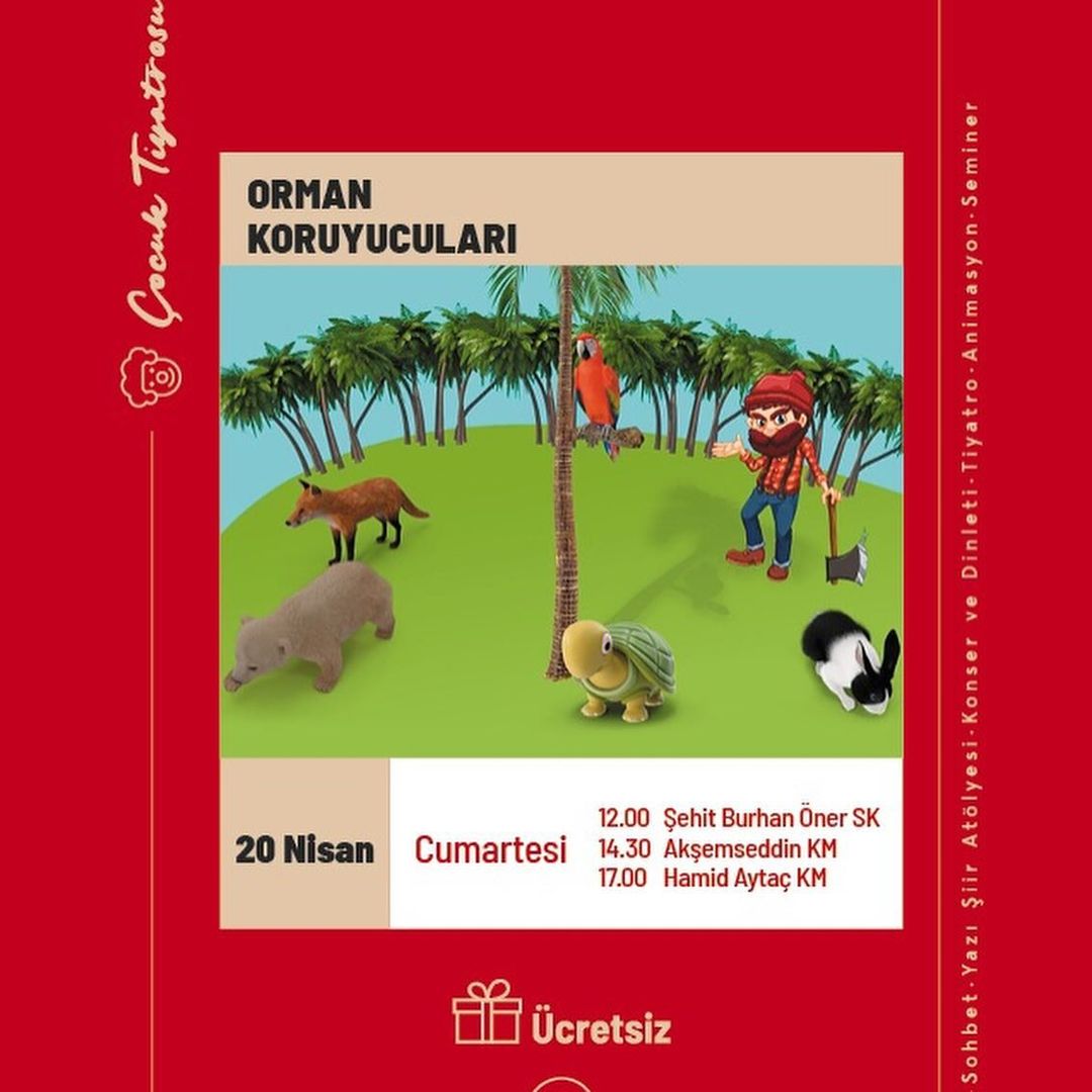 Pendik Kültür Sanat - "Orman Koruyucuları" Çocuk Tiyatrosu