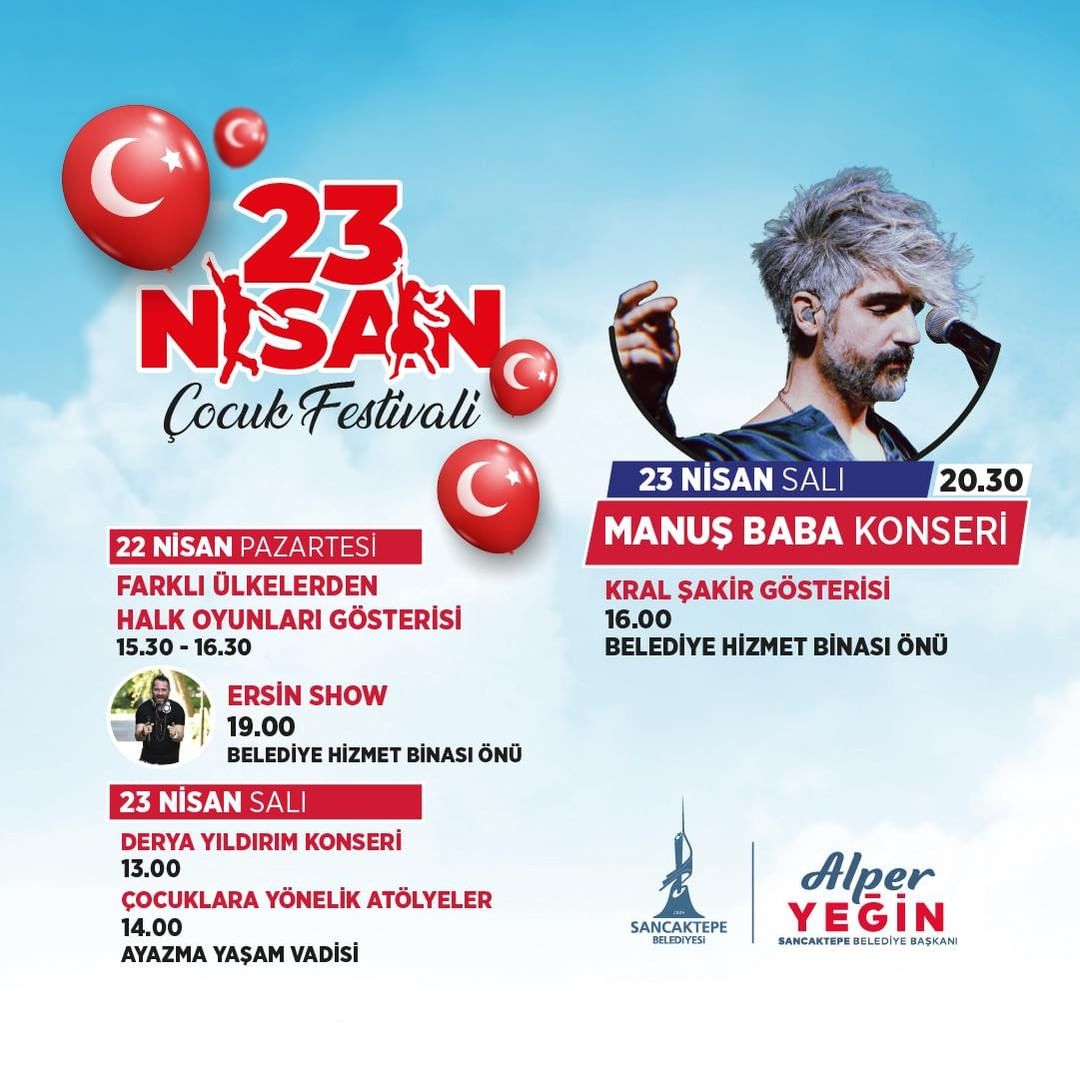 Sancaktepe Kültür Sanat - 23 Nisan Çocuk Festivali 