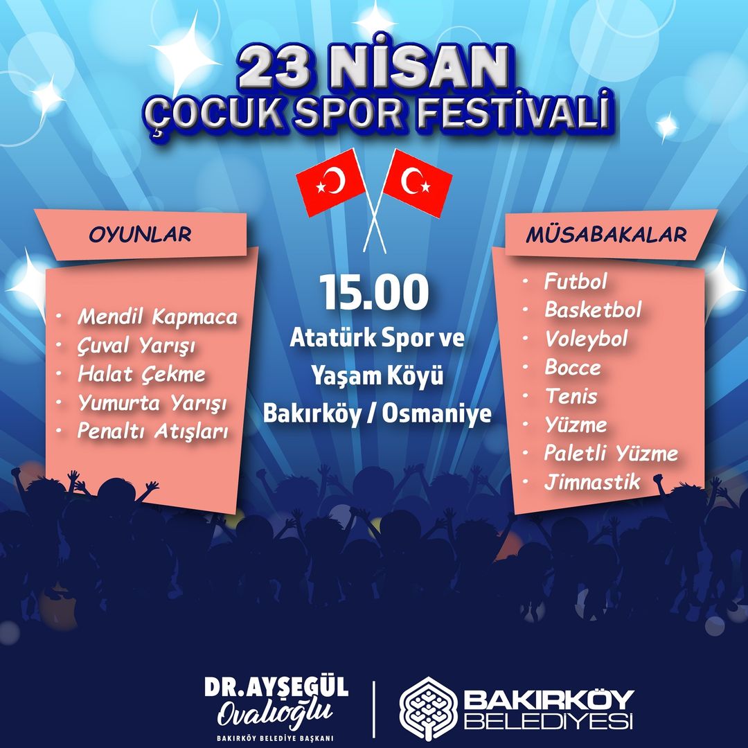 Bakırköy Belediyesi - 23 Nisan Çocuk Spor Festivali 