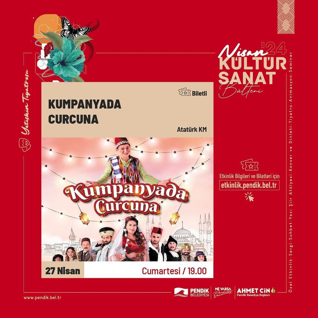 Pendik Kültür Sanat - "Kumpanyada Curcuna" Yetişkin Tiyatrosu