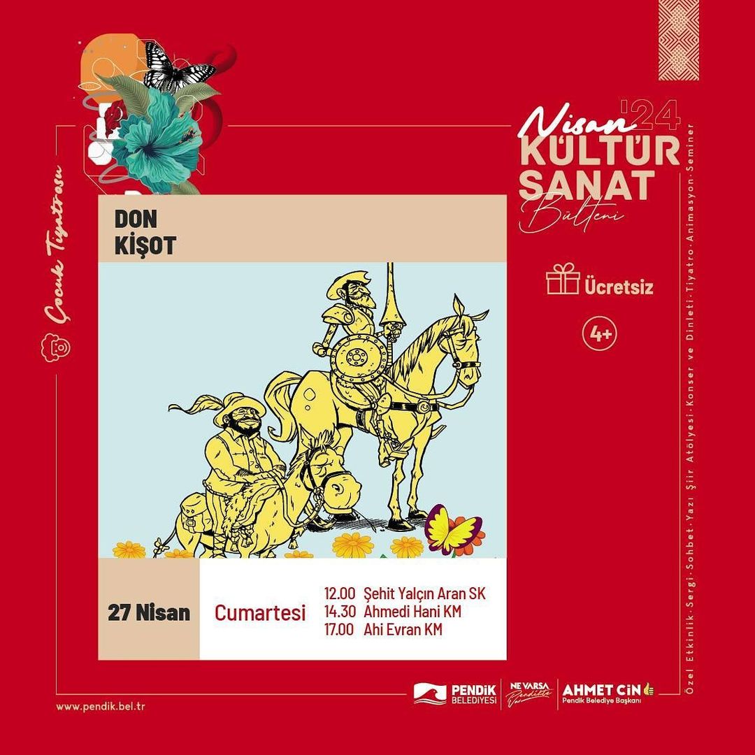 Pendik Kültür Sanat - "Don Kişot" Çocuk Tiyatrosu