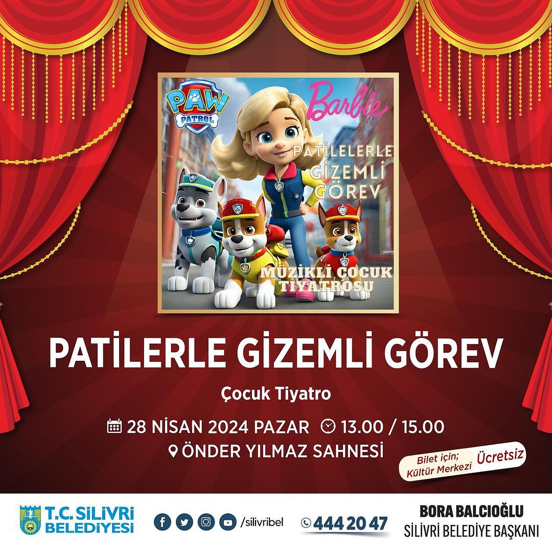 Patilerle Gizemli Görev  🎭 Çocuk Tiyatro Oyunu