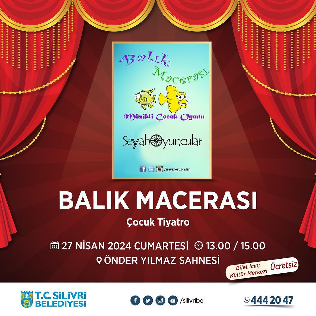 Balık Macerası  🎭 Çocuk Tiyatro Oyunu