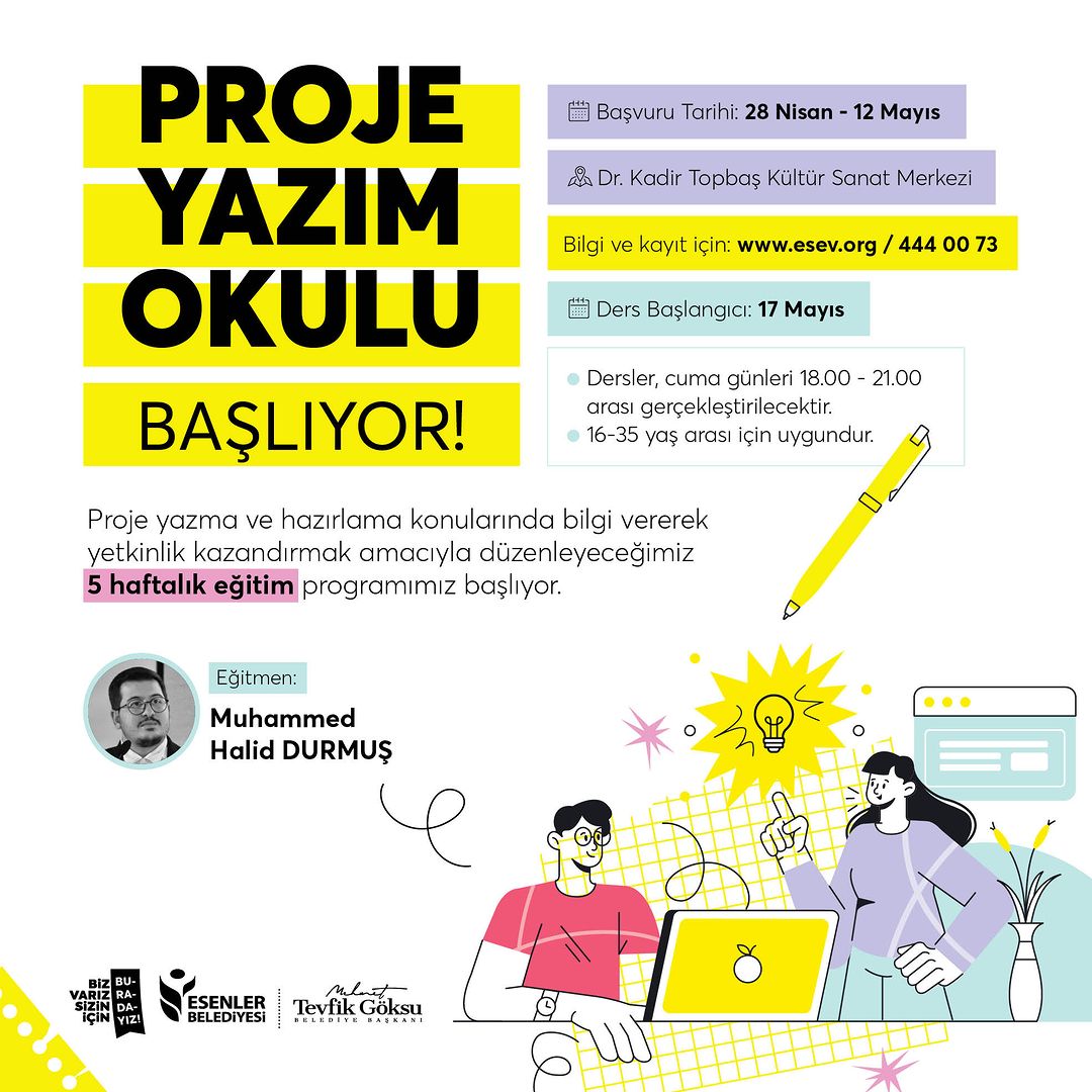 Esenler Belediyesi - Proje Yazım Okulu