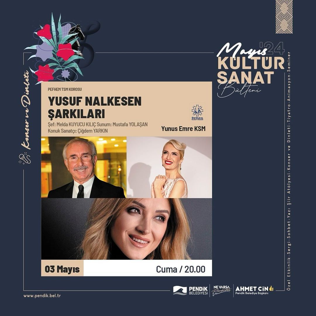 Pendik Kültür Sanat - Pefhem Tsm Korosu: Yusuf Nalkesen Şarkıları Konseri