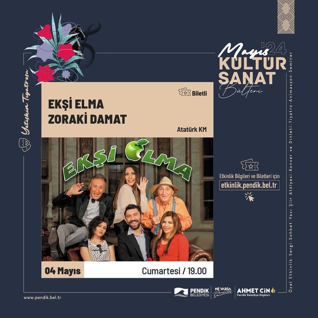 Pendik Kültür Sanat - Ekşi Elma Zoraki Damat Yetişkin Tiyatrosu