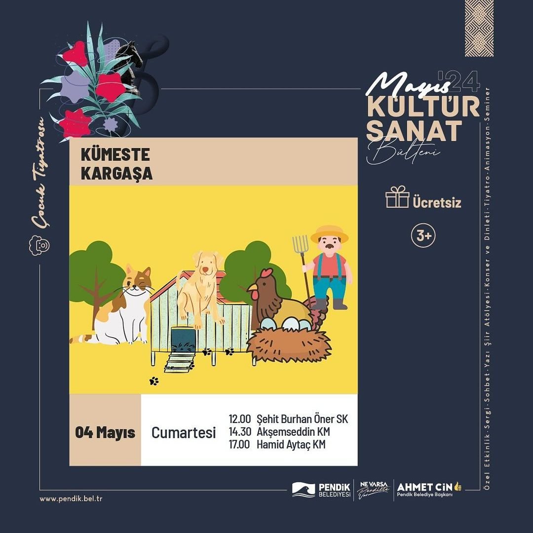 Pendik Kültür Sanat - Kümeste Kargaşa Çocuk Tiyatrosu