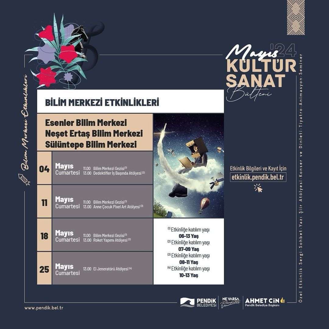 Pendik Kültür Sanat - Bilim Merkezi Etkinlikleri