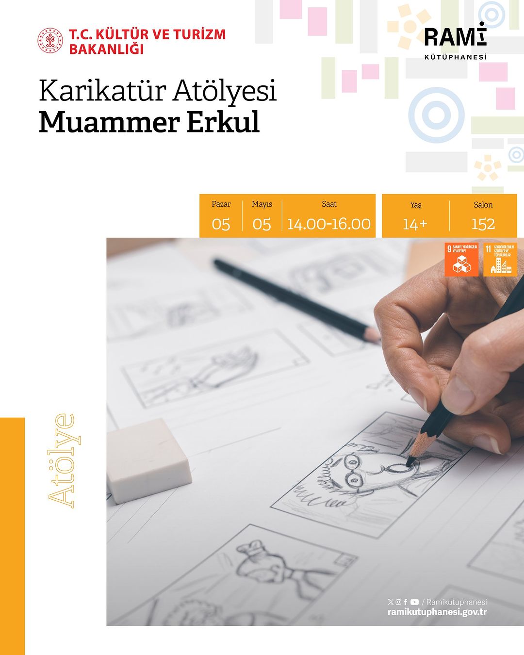 Rami Kütüphanesi - Karikatür Atölyesi