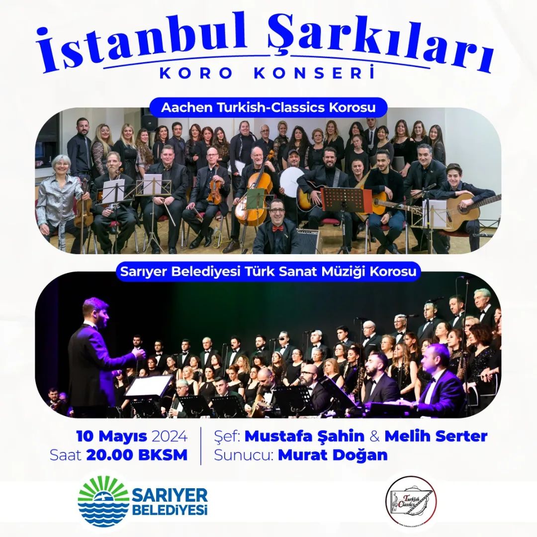 Sarıyer Kültür Sanat - İstanbul Şarkıları Koro Konseri