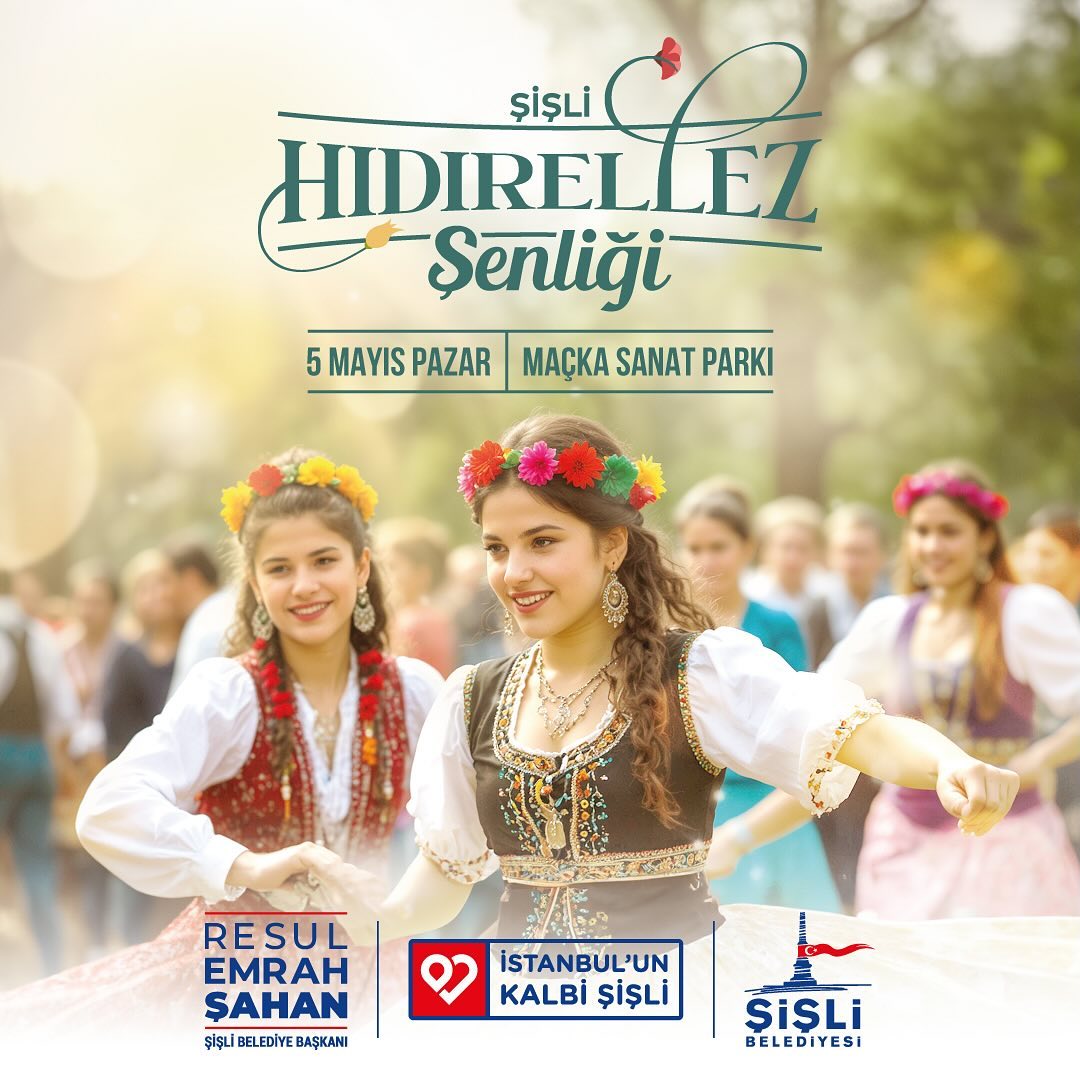 Şişli Hıdırellez Şenliği ile baharın uyanışını kutluyoruz!🌸