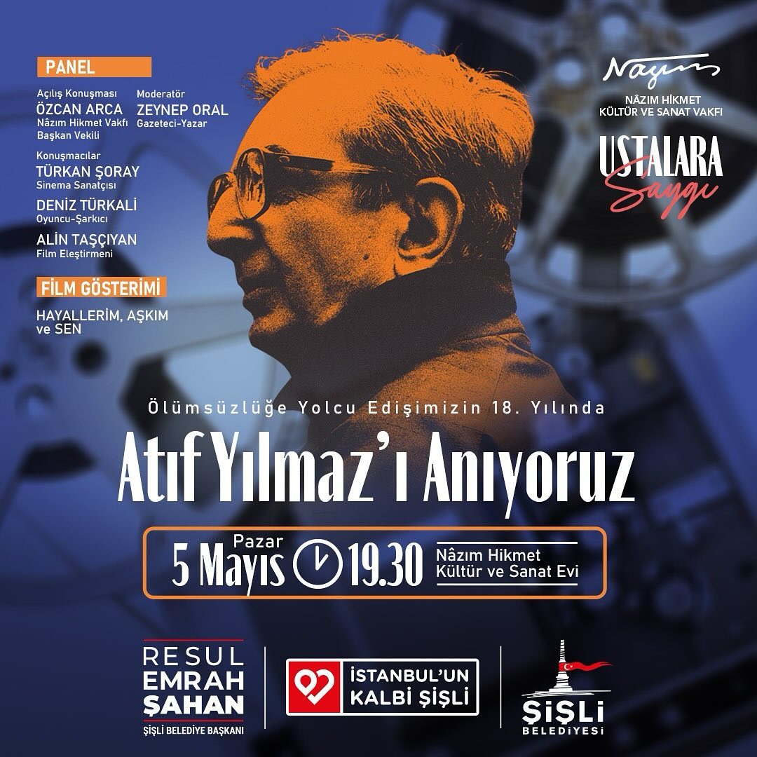 Sinemamızın en önemli yönetmenlerinden Atıf Yılmaz’ı ölümsüzlüğe yolcu edişimizin 18. yılında hep birlikte anıyoruz.