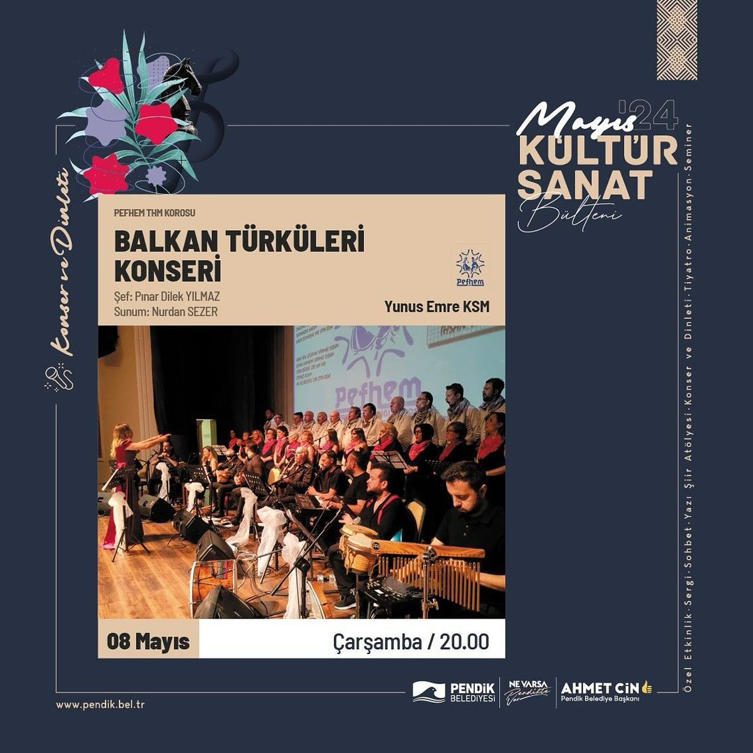 Pendik Kültür Sanat - Pefhem Thm Korosu: Balkan Türküleri Konseri