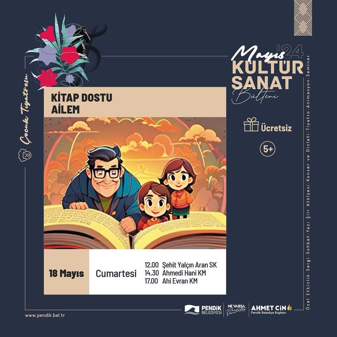 Pendik Kültür Sanat - Kitap Dostu Ailem Çocuk Tiyatrosu