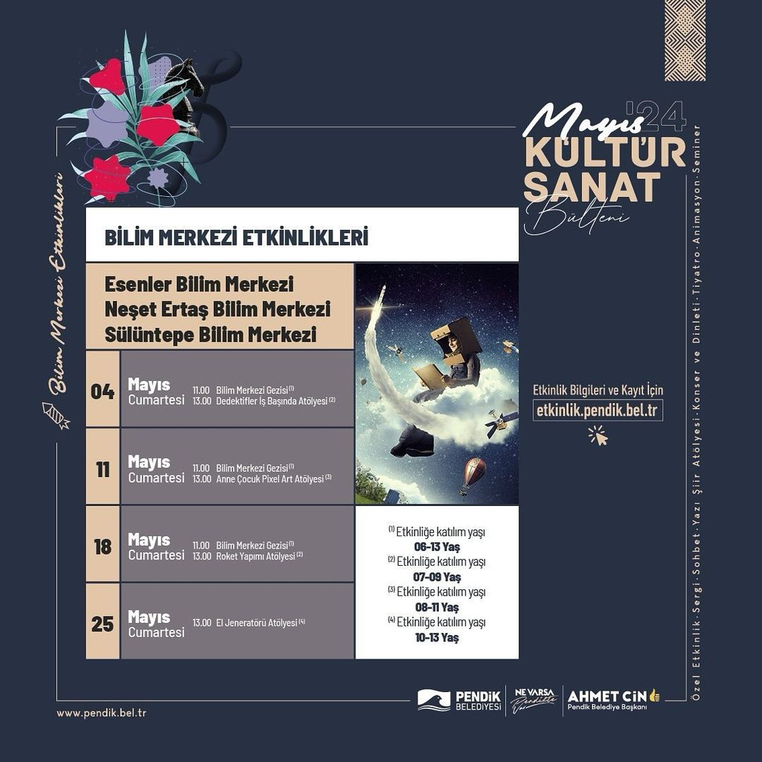 Pendik Kültür Sanat - Bilim Merkezi Etkinlikleri