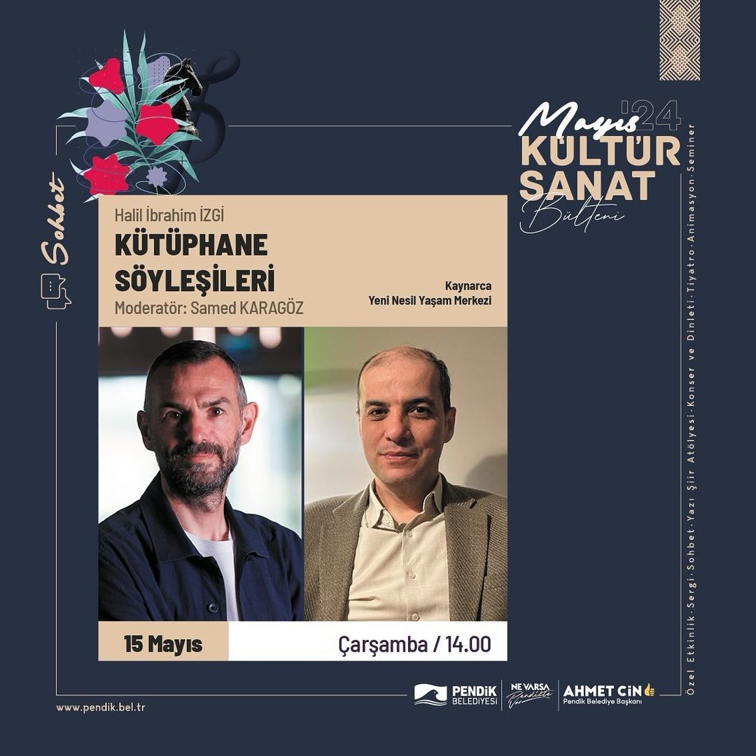 Pendik Kültür Sanat - Kütüphane Söyleşileri: Halil İbrahim İzgi