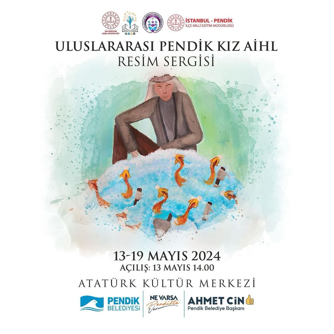 Pendik Kültür Sanat - Uluslararası Pendik Kız AİHL Resim Sergisi