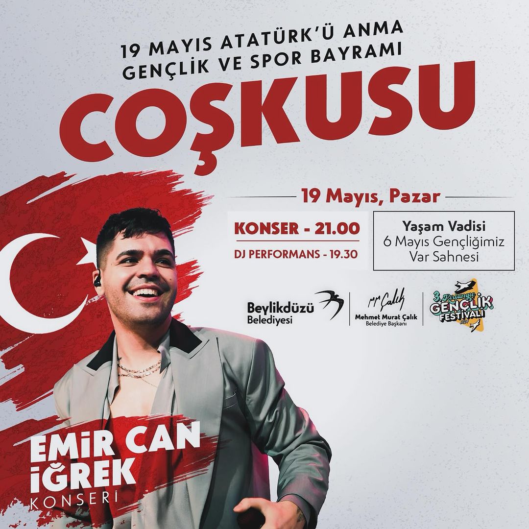 Beylikdüzü Kültür Sanat - Emir Can İğrek Konseri