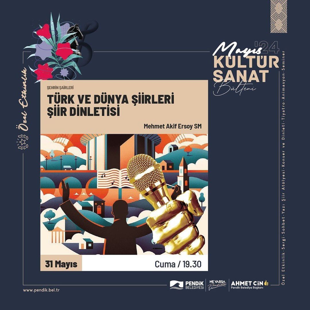 Pendik Kültür Sanat - Türk ve Dünya Şiirleri Şiir Dinletisi
