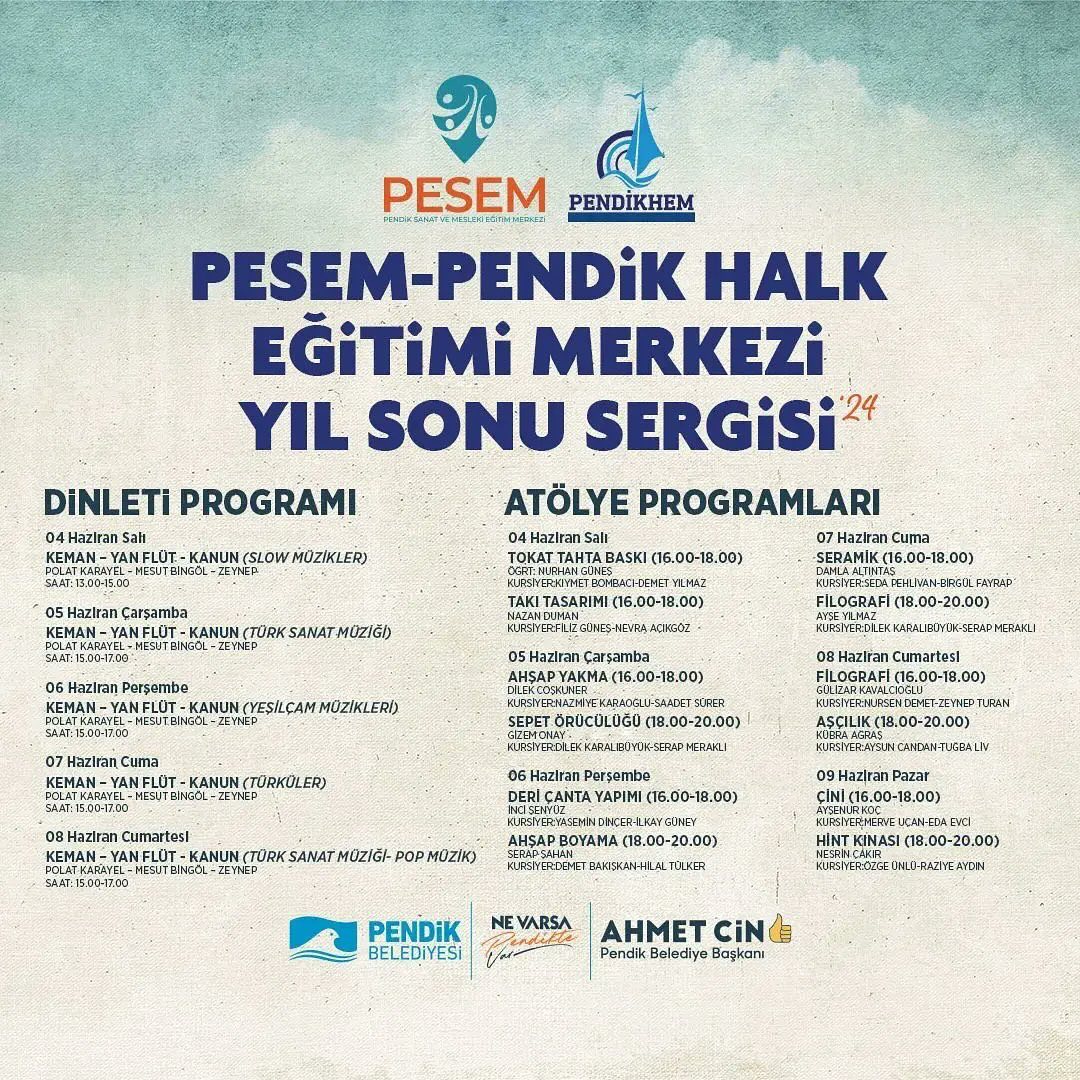 Pendik Kültür Sanat - Yıl Sonu Sergisi