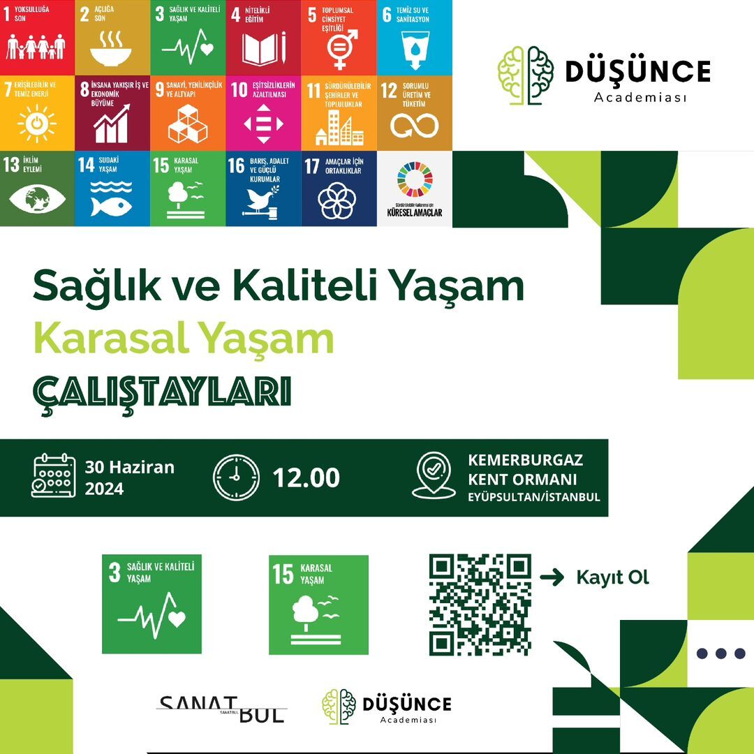Sanatbul - Düşünce Academiası Sağlık ve Kaliteli Yaşam, Karasal Yaşam Çalıştayları