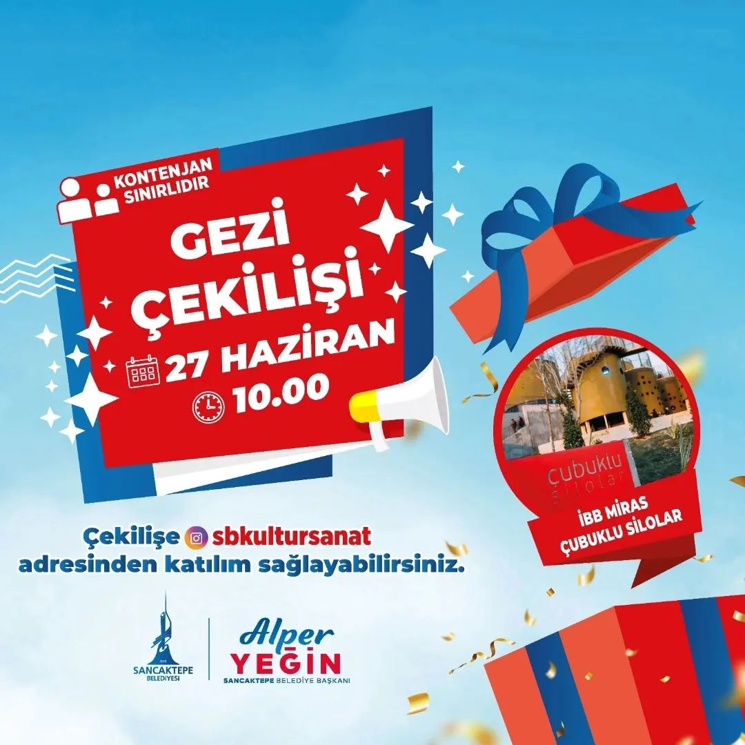 Sancaktepe Kültür Sanat - Gezi Çekilişi