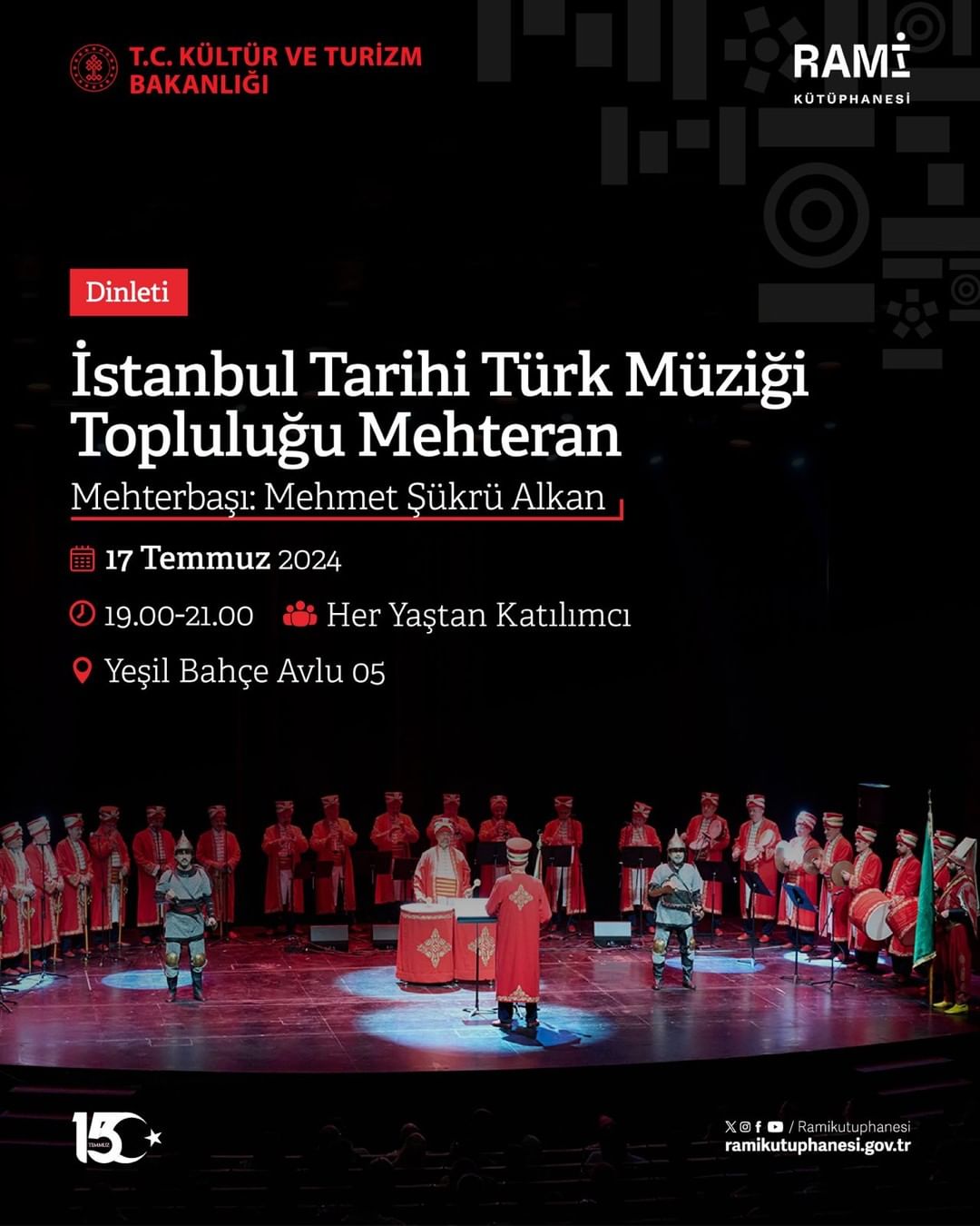 Rami Kütüphanesi - İstanbul Tarihi Türk Müziği Topluluğu Mehteran