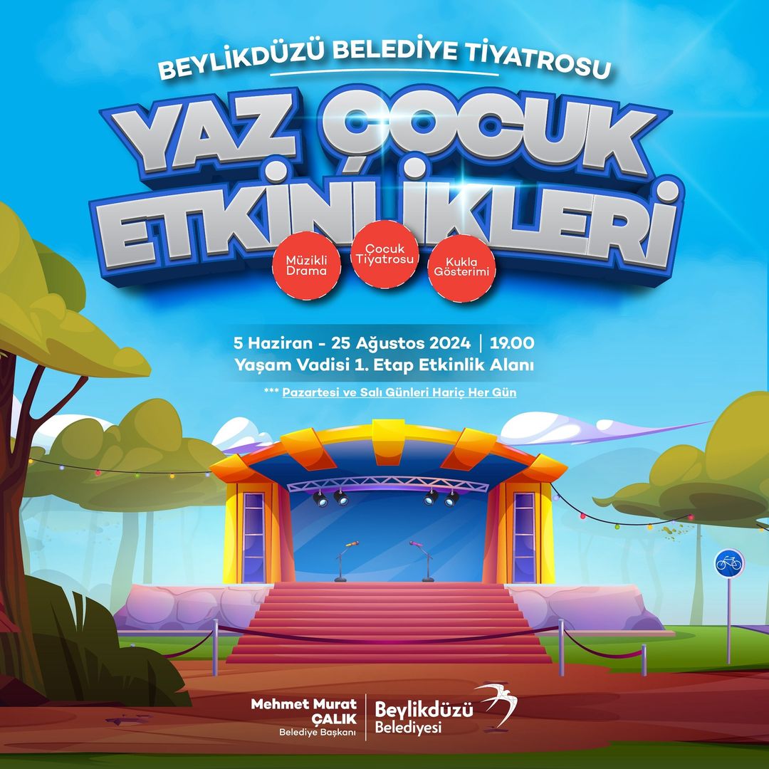 Beylikdüzü Kültür Sanat - Yaz Çocuk Etkinlikleri 