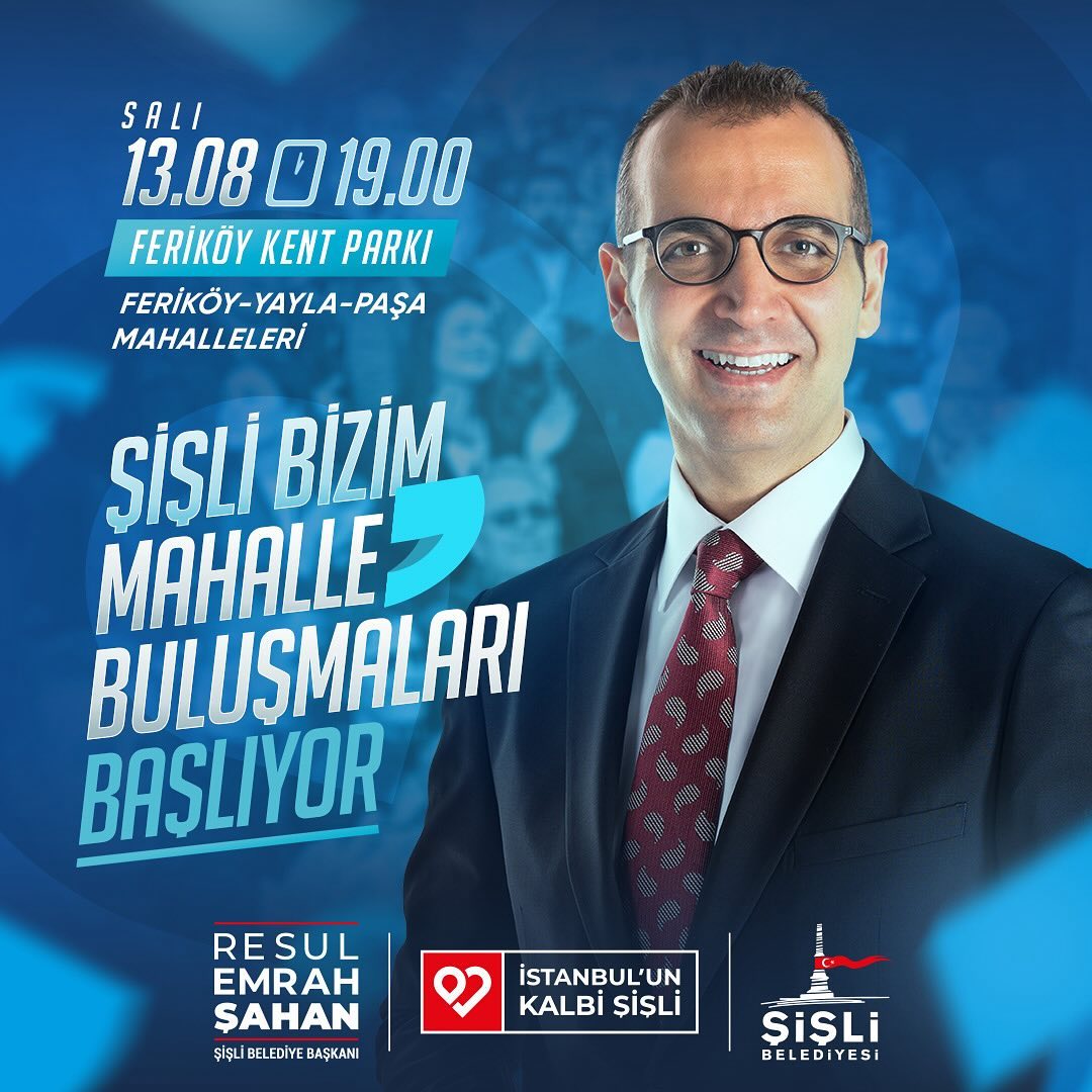 Şişli Belediyesi - Bizim Mahalle Buluşmaları 