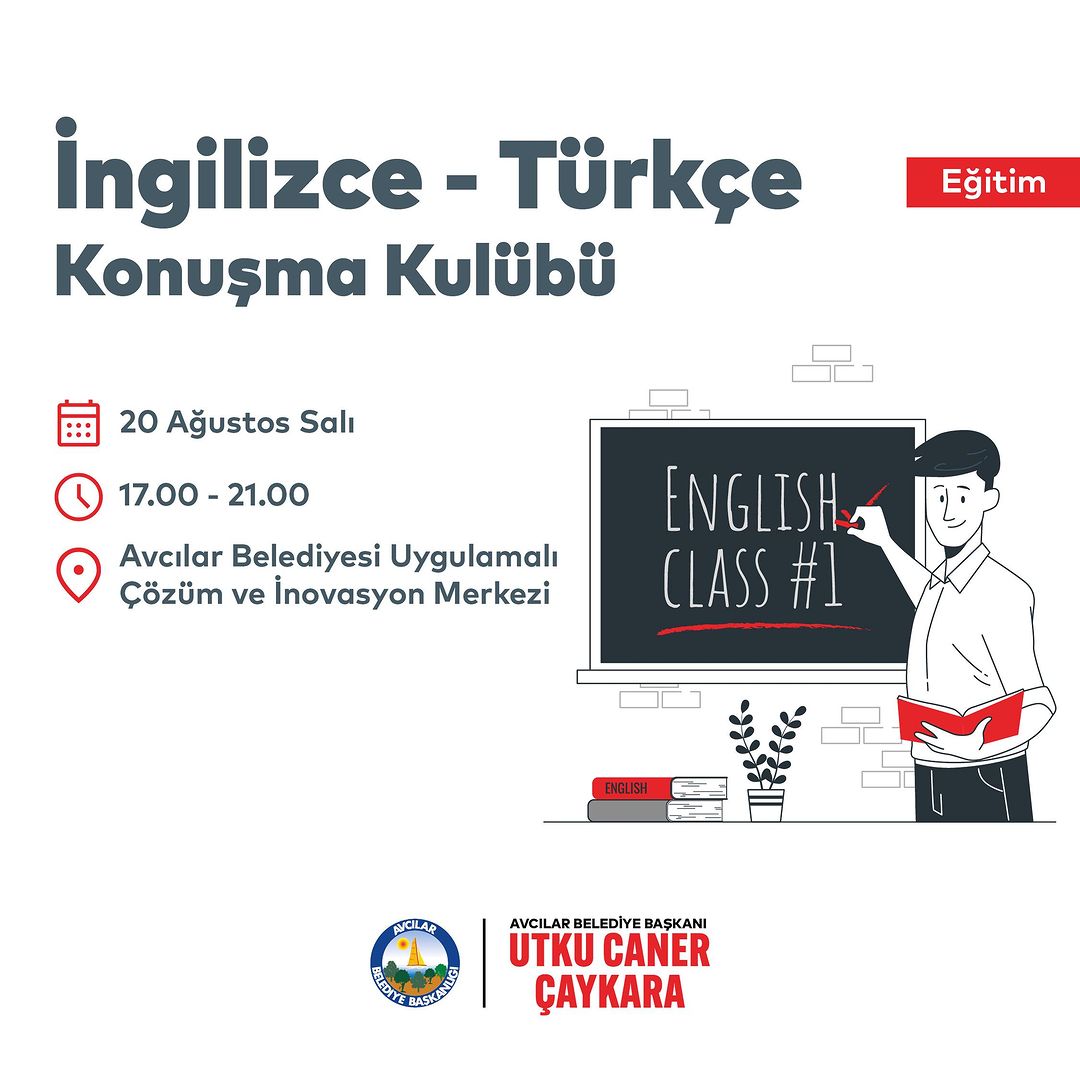 Avcılar Kültür Sanat - İngilizce-Türkçe Konuşma Kulübü Etkinliği