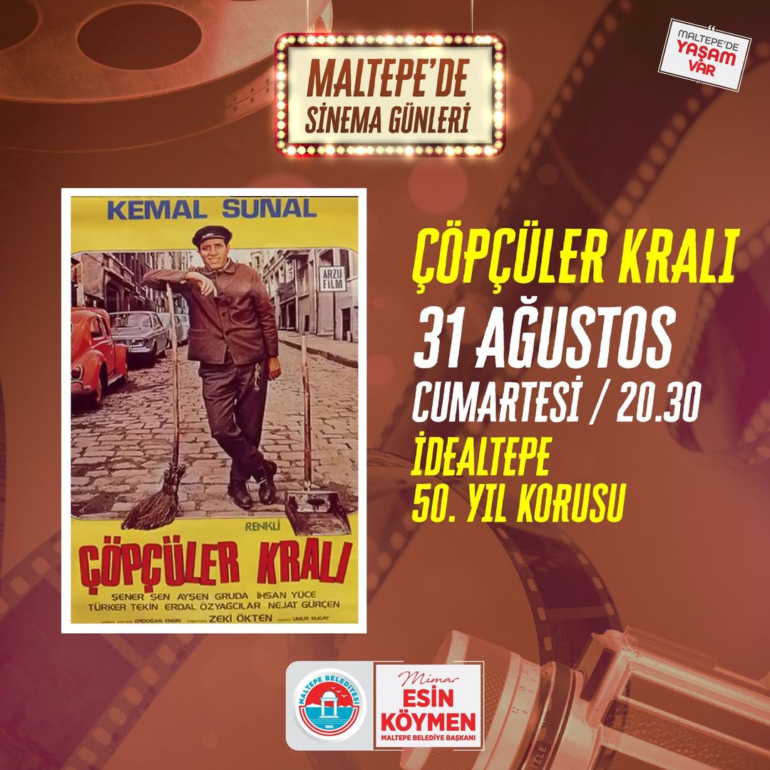 Maltepe Belediyesi - Maltepe'de Sinema Günleri: Çöpçüler Kralı
