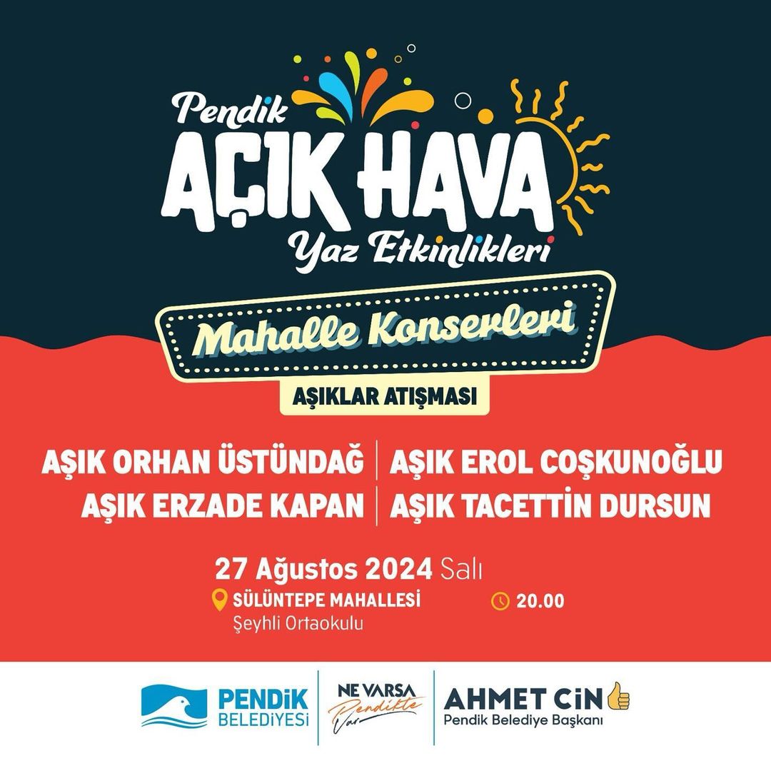 Pendik Kültür Sanat - Mahalle Konserleri: Aşıklar Atışması