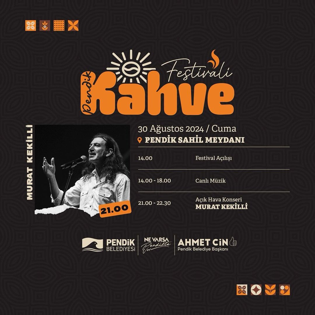 Pendik Kültür Sanat - Pendik Kahve Festivali: Murat Kekilli Konseri