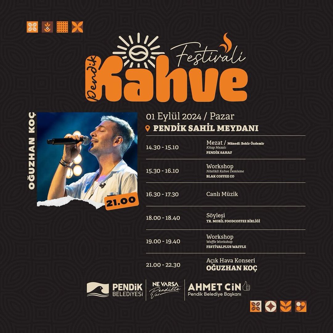 Pendik Kültür Sanat - Pendik Kahve Festivali: Oğuzhan Koç Konseri