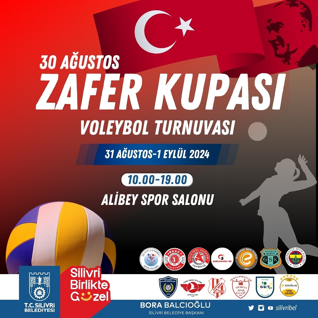 Silivri Belediyesi - Zafer Haftası Spor Turnuvaları: Voleybol