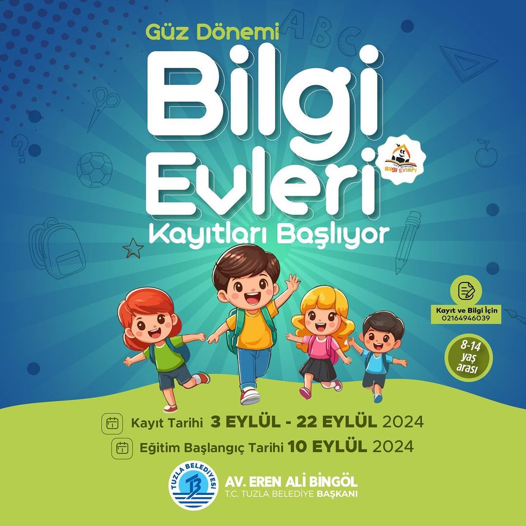 Tuzla Kültür Sanat - Bilgi Evleri Güz Dönemi Kayıtları 