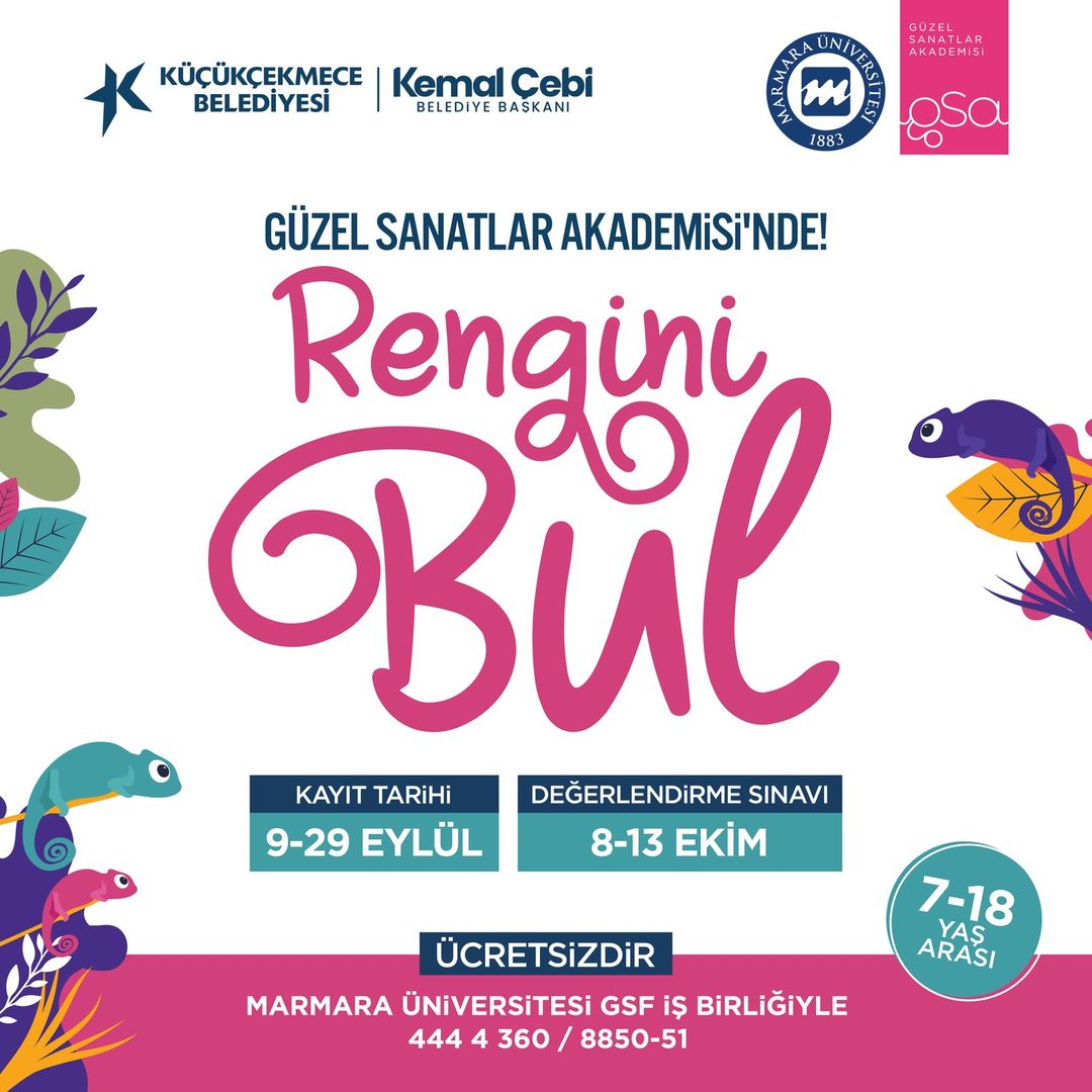 Küçükçekmece Belediyesi - Güzel Sanatlar Akademisi: Rengini Bul