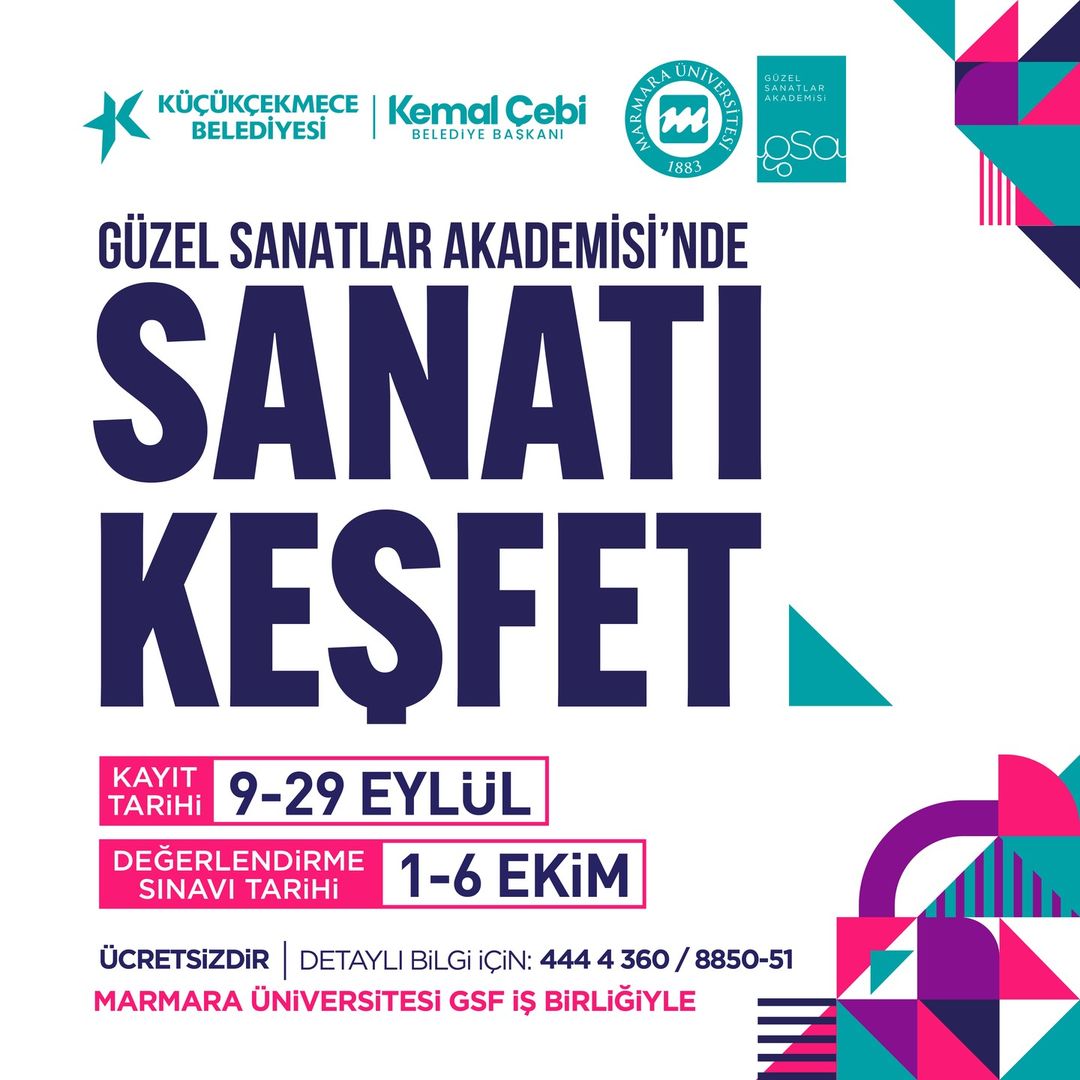 Küçükçekmece Belediyesi - Güzel Sanatlar Akademisi: Sanatı Keşfet