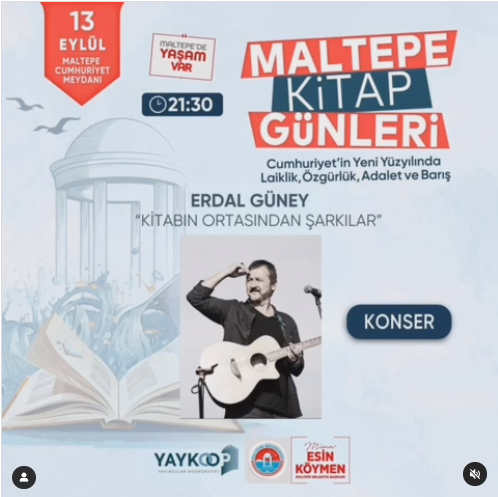 Maltepe Belediyesi - Maltepe Kitap Günleri: Kitabın Ortasından Şarkılar