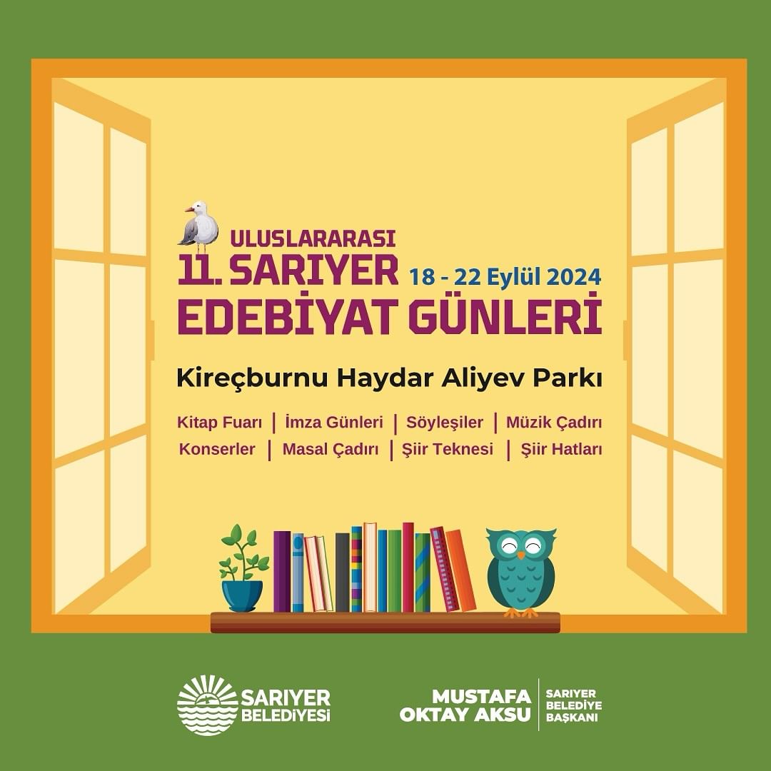 Sarıyer Kültür Sanat - 11. Sarıyer Edebiyat Günleri
