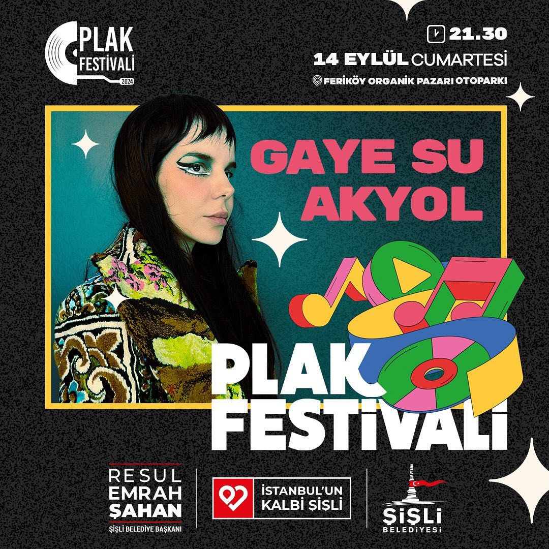 Şişli Belediyesi - Plak Festivali: Gaye Su Akyol
