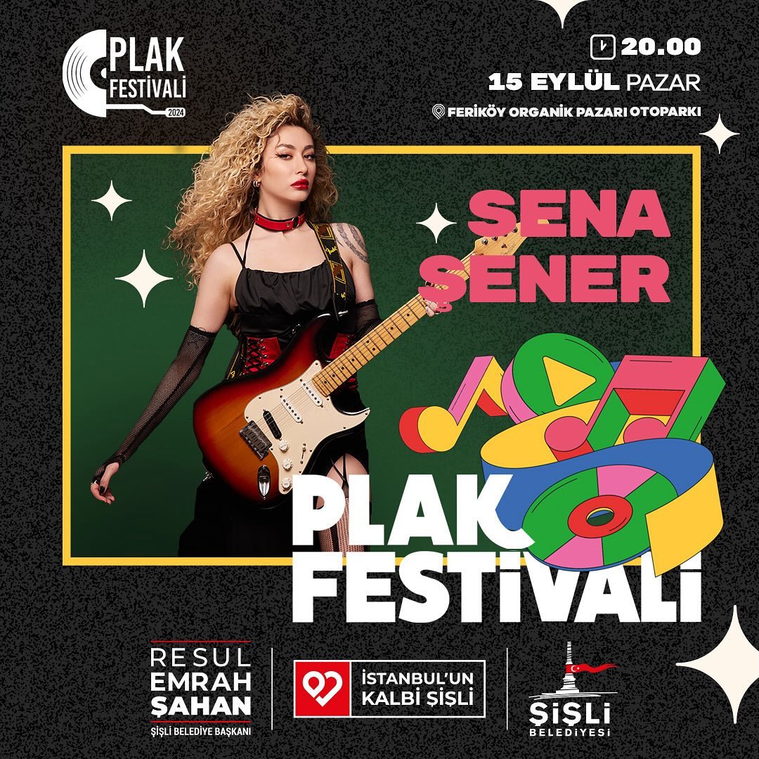 Şişli Belediyesi - Plak Festivali: Sena Şener