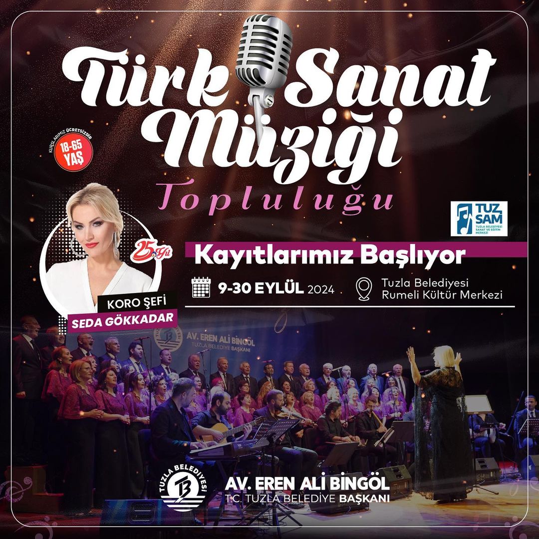 Tuzla Kültür Sanat - TUZSAM Türk Sanat Müziği Topluluğu Kayıtları